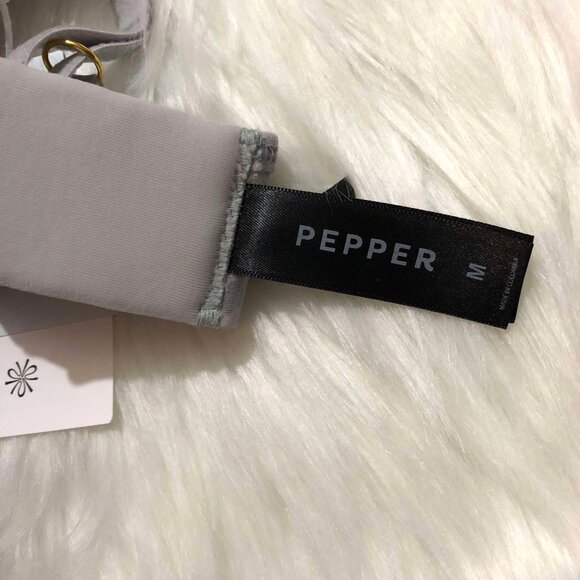 Limitless Wirefree Scoop Bra in Slate Leo (M) Pepper Bra NWT - Picture 5 of 10